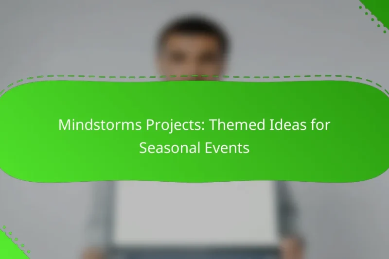 Mindstorms Projects: Themed Ideas for Seasonal Events