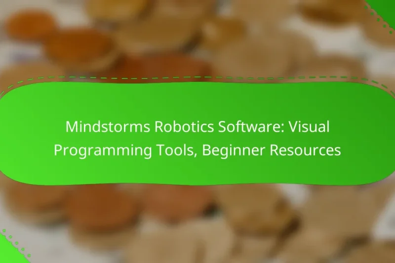 Mindstorms Robotics Software: Visual Programming Tools, Beginner Resources